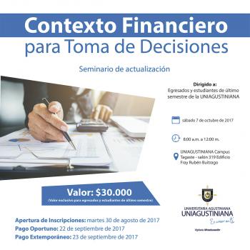 Curso de actualización: Contexto Financiero para la toma de decisiones