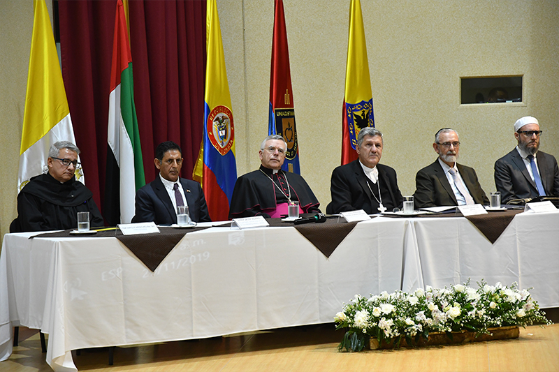 Colombia es el segundo país del continente en manifestar una adhesión al espíritu del documento “La fraternidad humana por la paz mundial y la convivencia común” liderado por el Papa Francisco