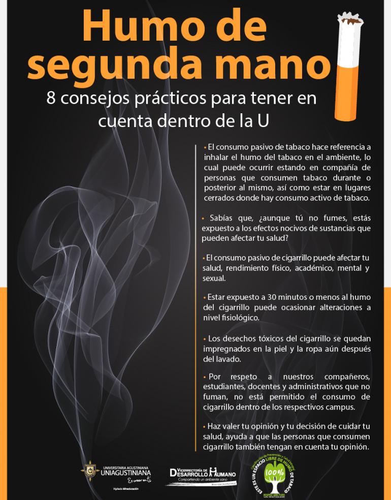 Consumo de tabaco: 8 consejos prácticos para tener en cuenta dentro de la U