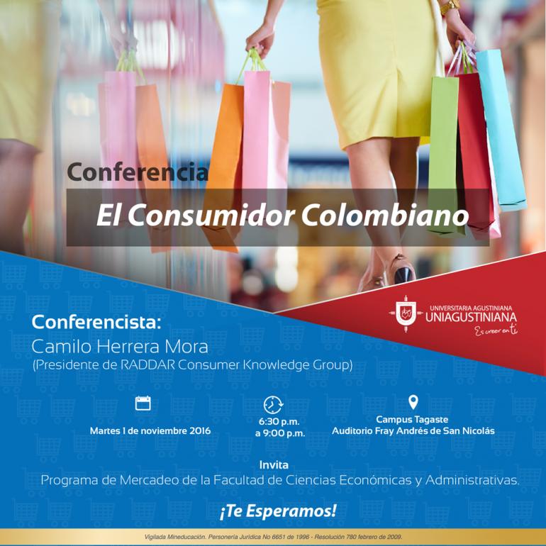 El consumidor colombiano, este martes de noviembre en la UNIAGUSTINIANA