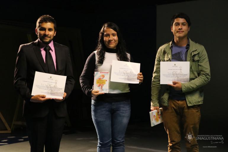 Se realiza ceremonia de premiación Primer Concurso Uniagustiniano de Cuentos Cortos