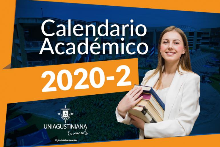Ingresa Calendario Académico 2020 - II