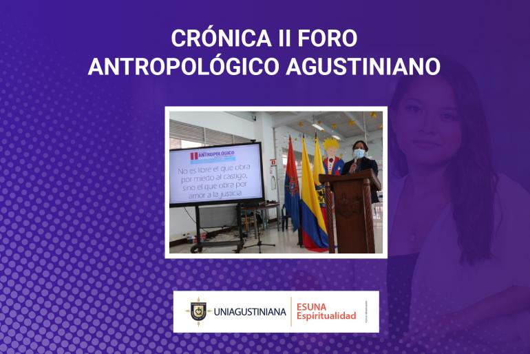 II foro antropológico agustiniano