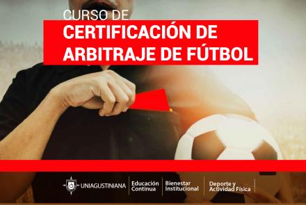 Curso de certificación de arbitraje de fútbol