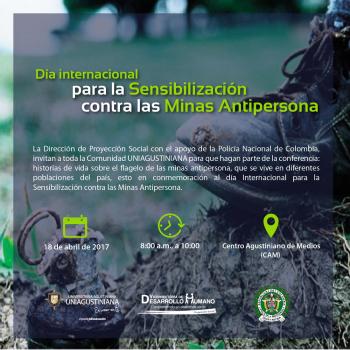 Día internacional para la Sensibilización contra las Minas Antipersona