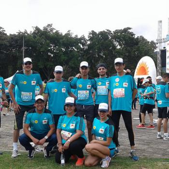 Uniagustinianos corrieron en la Media Maratón de Bogotá