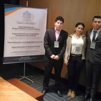 Estudiantes y docentes del programa Contaduría Pública fueron ponentes en 3 universidades de Bogotá