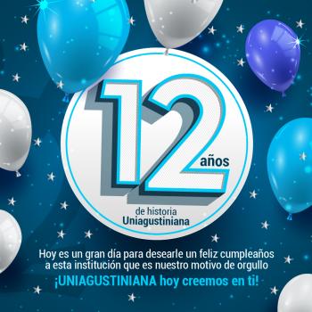 12 años Uniagustiniana