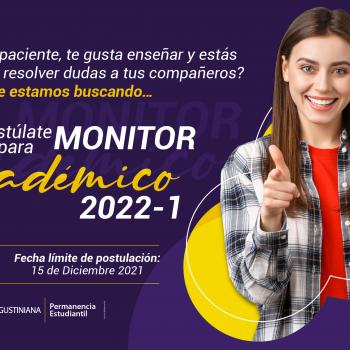 Monitores académicos 2022-I