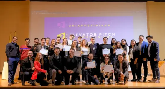 Creatividad e Innovación en el concurso de Elevator Pitch 2025-1