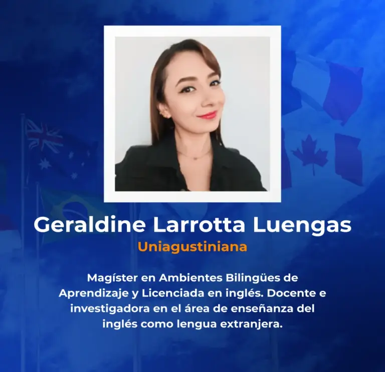 Conferencista Geraldine Larrotta Luengas
