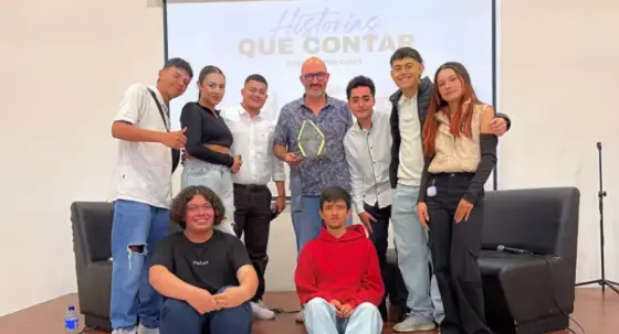 Uniagustiniana conecta con el periodismo deportivo junto a Alejandro Pino Calad