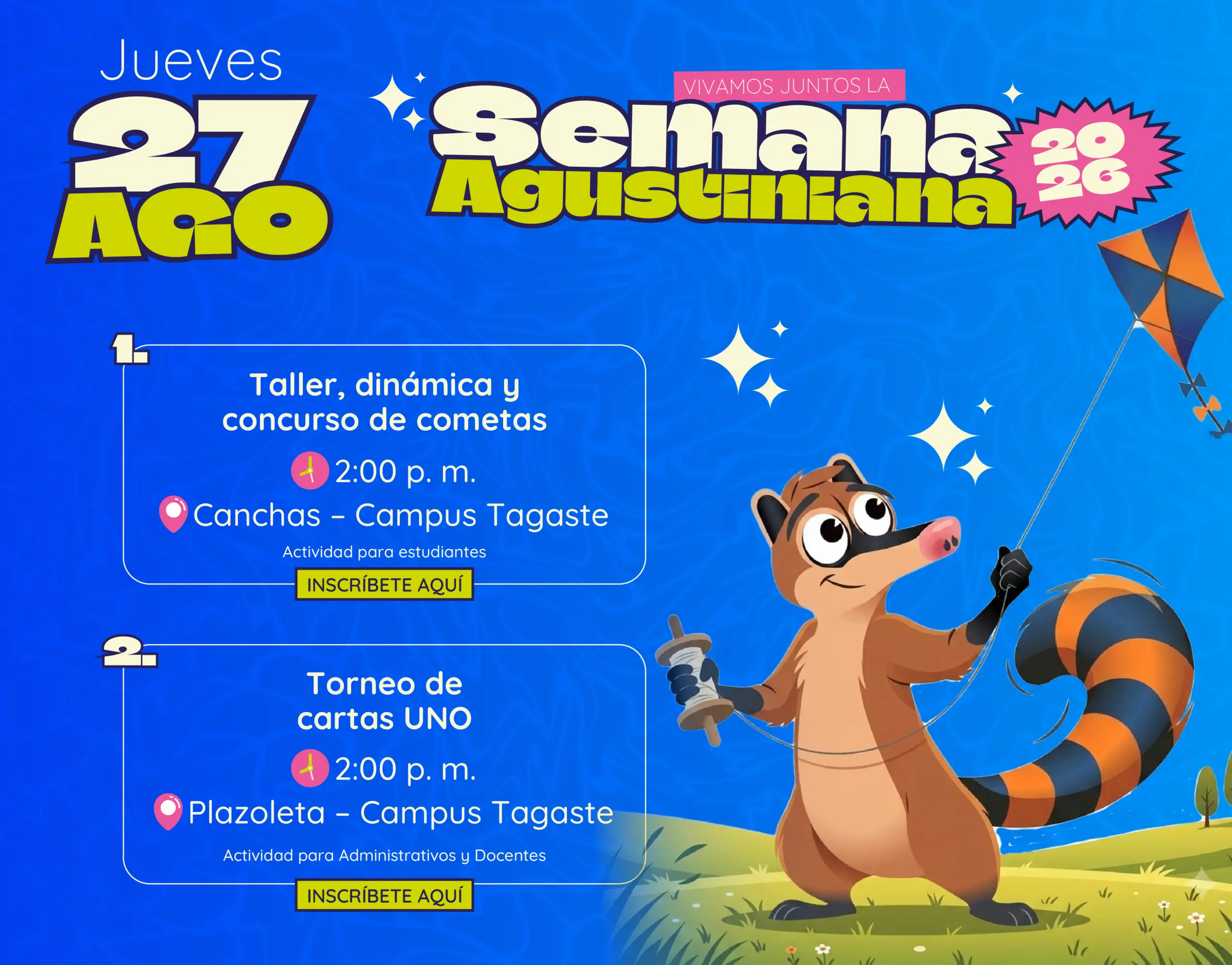 Semana Agustiniana 2026 - Jueves 27