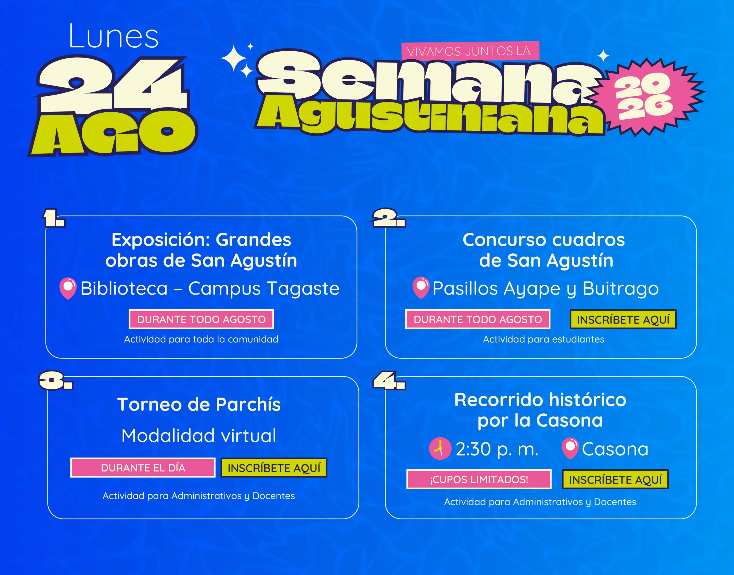 Semana Agustiniana 2026
