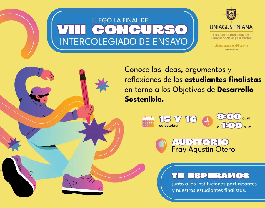 ¡LLEGÓ LA FINAL DEL VIII CONCURSO INTERCOLEGIADO DE ENSAYO!