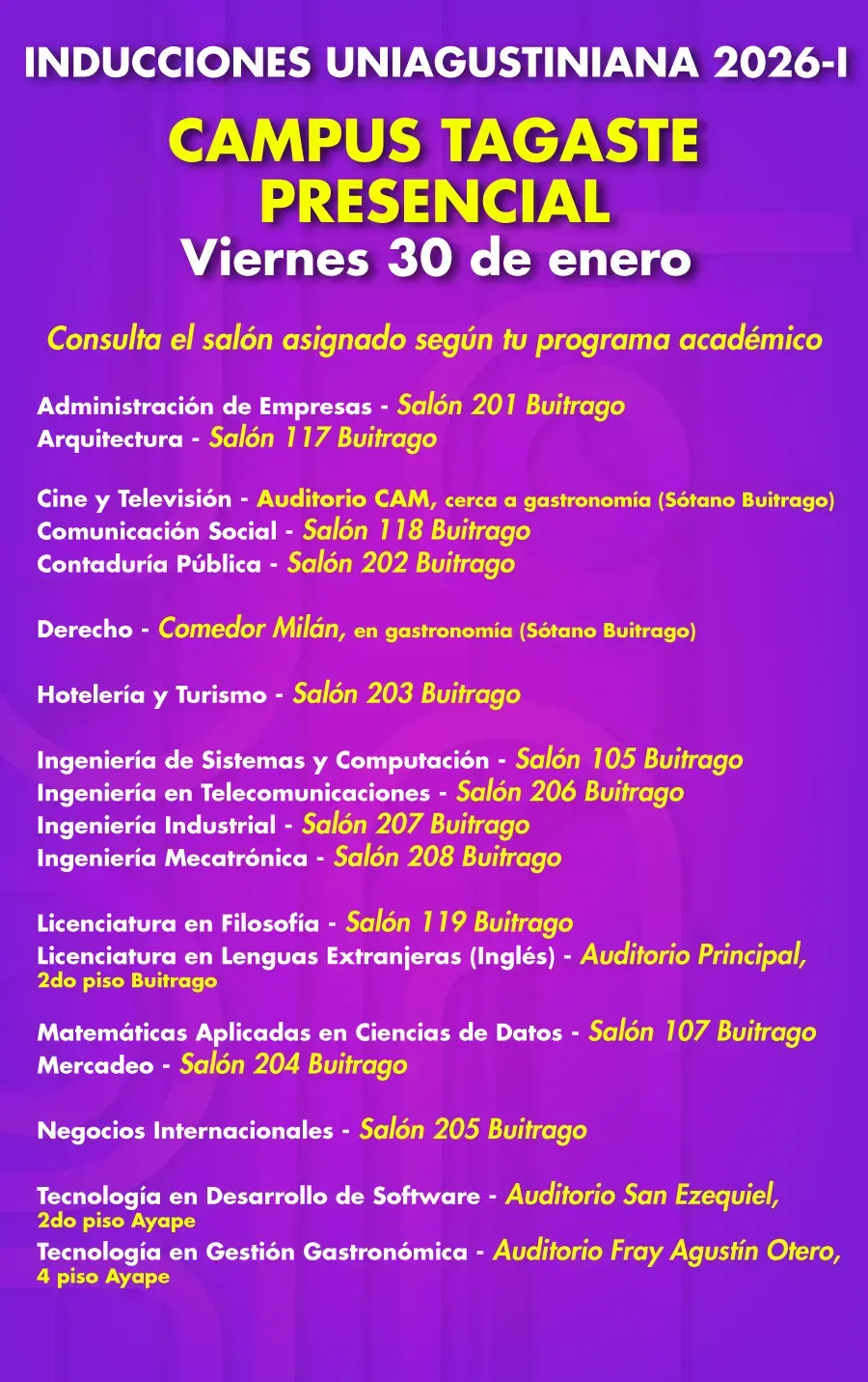 Inducciones Presenciales